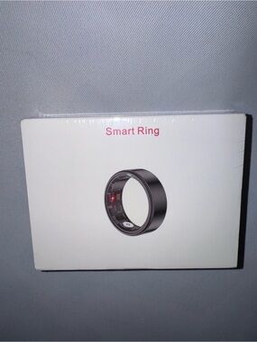 Smart Ring Wearable - Black - Size 9, New in Sealed Box